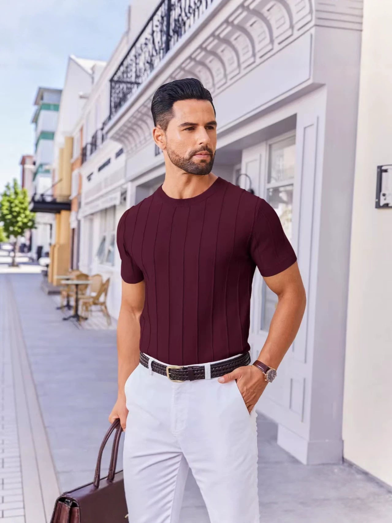 Camiseta de punto