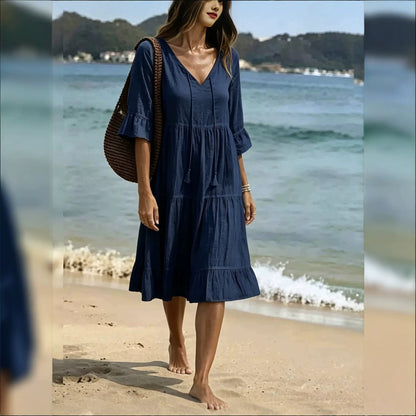 Vestido Evasé Holgado