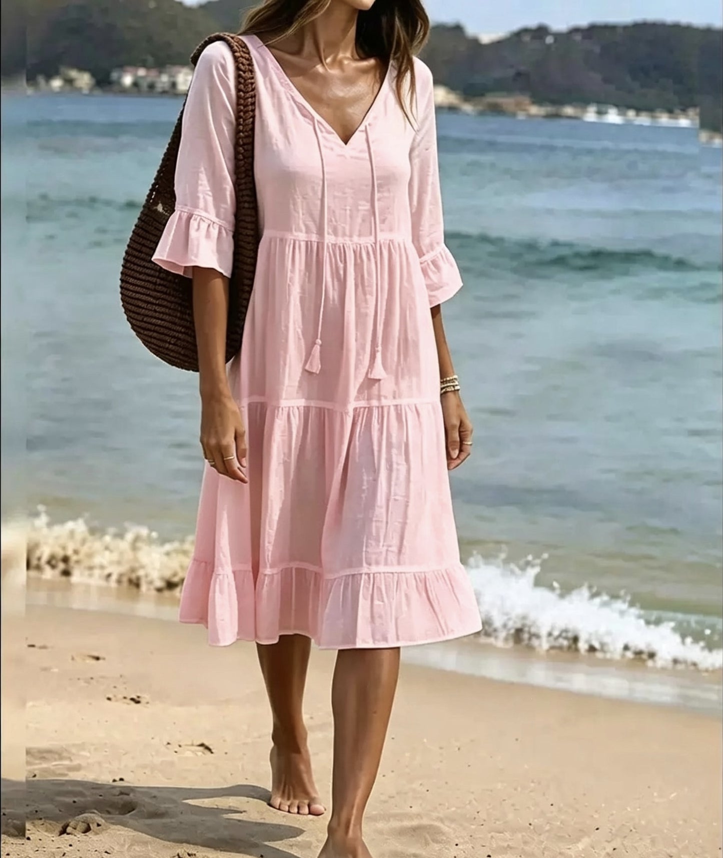 Vestido Evasé Holgado