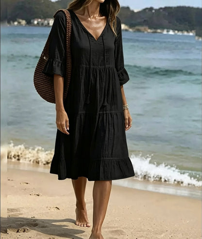 Vestido Evasé Holgado