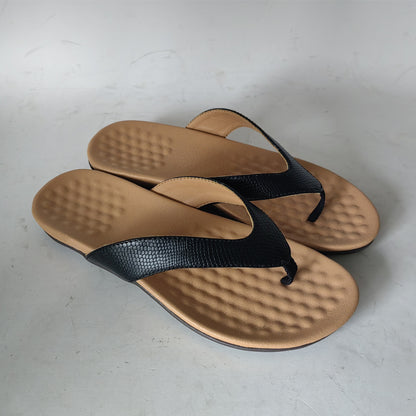 Sandalias Espina de Pescado con Suela Blanda