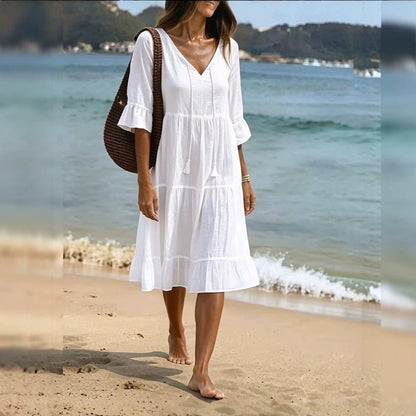 Vestido Evasé Holgado