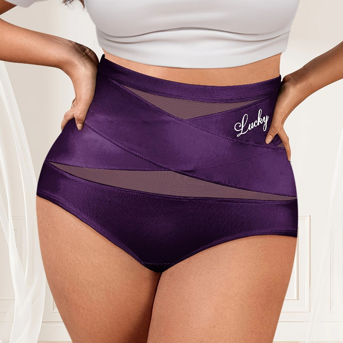 Bragas moldeadoras sin costuras de talle alto