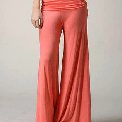 Pantalones anchos de yoga