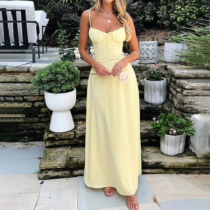 Vestido Evasé Midi Elegante