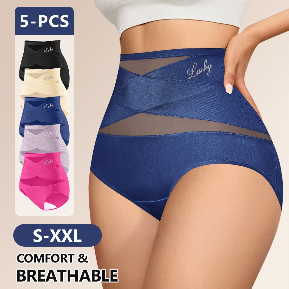Bragas moldeadoras sin costuras de talle alto