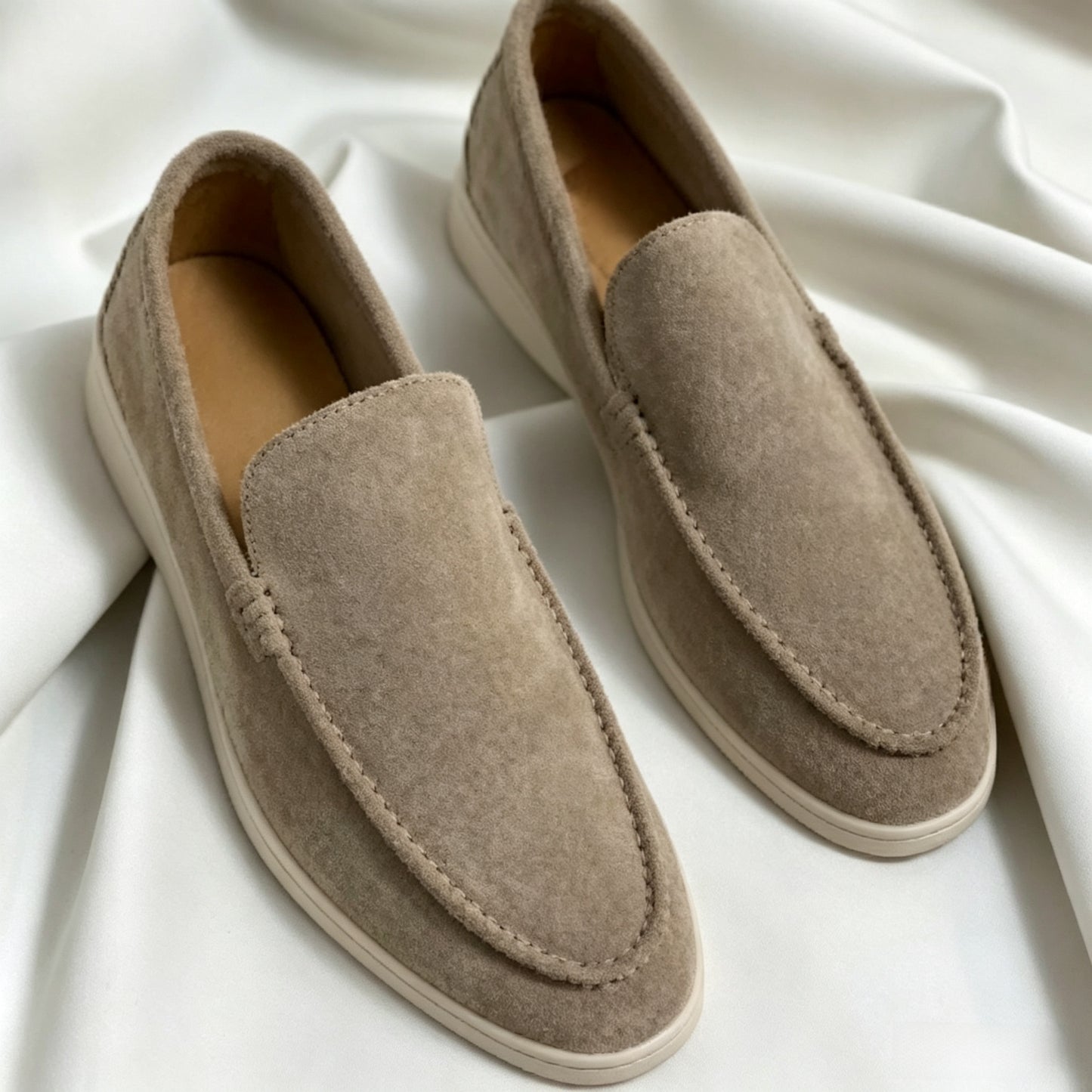 Mocasines Casual de Ante