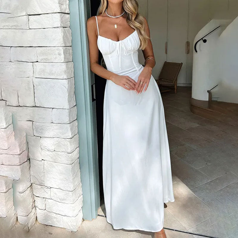 Vestido Evasé Midi Elegante