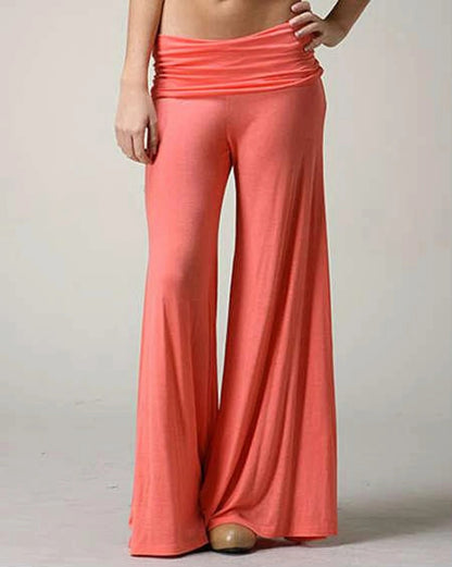Pantalones anchos de yoga